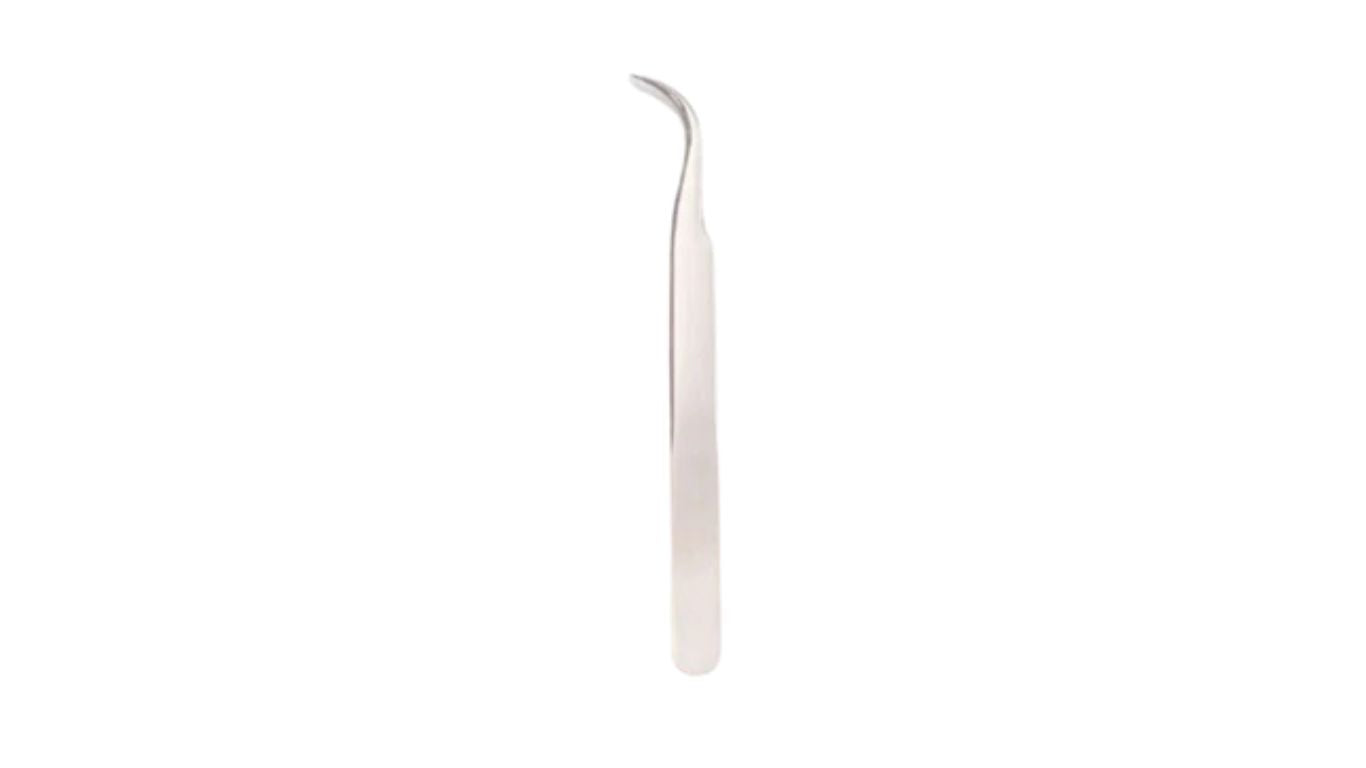 Eyelash Tweezer Curved Butterfly