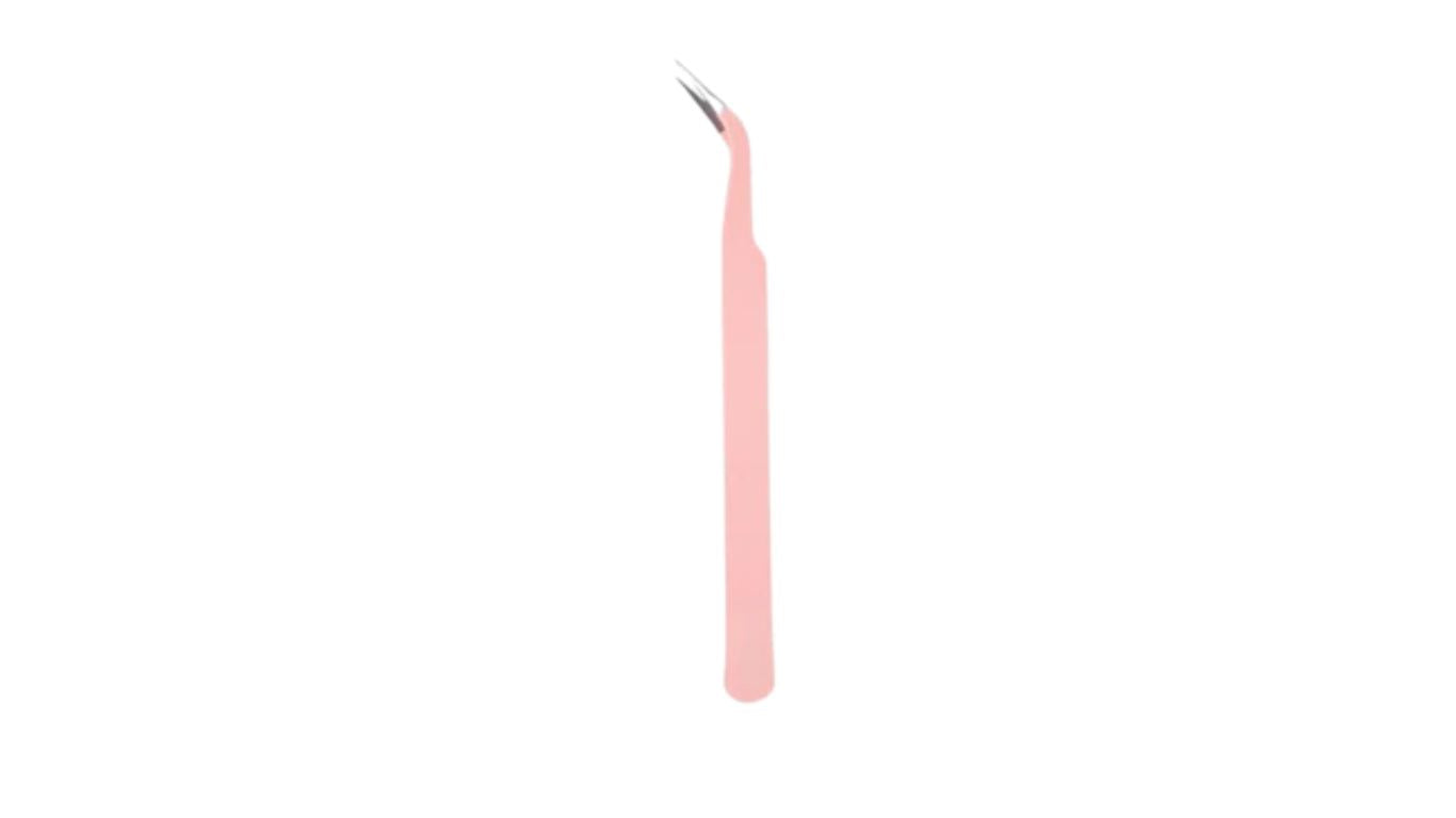 Eyelash Tweezer Curved Butterfly