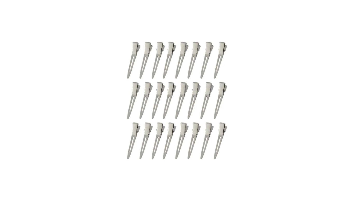 Pin Curl Clips - Single Stainless Steel (12's)