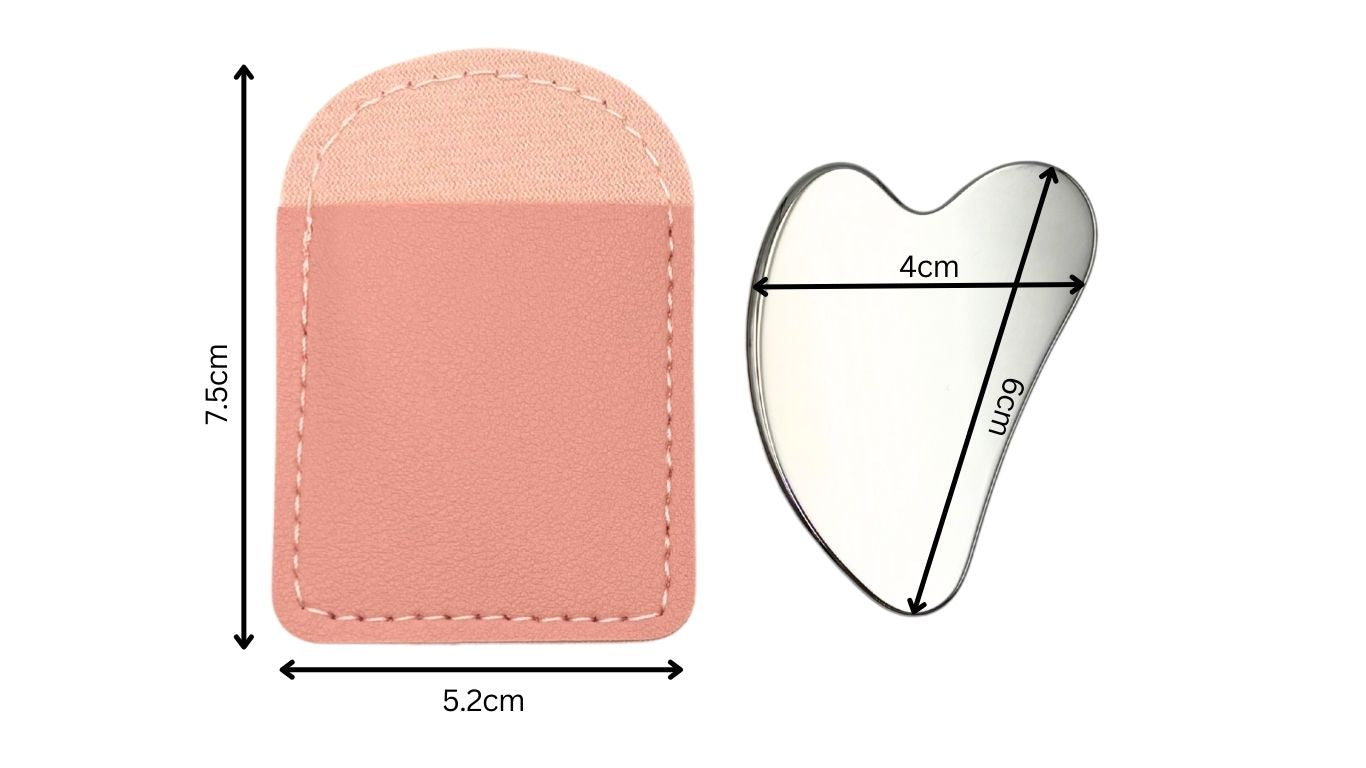 Gua Sha Stone - Stainless Steel