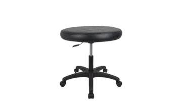 Gaslift chair w/o backrest Black