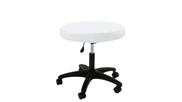 Gaslift chair w/o backrest White