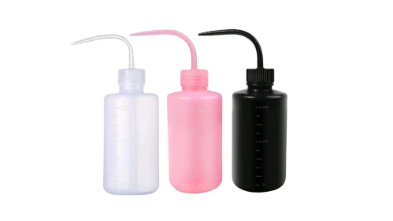 Bottle with curved stem 250ml