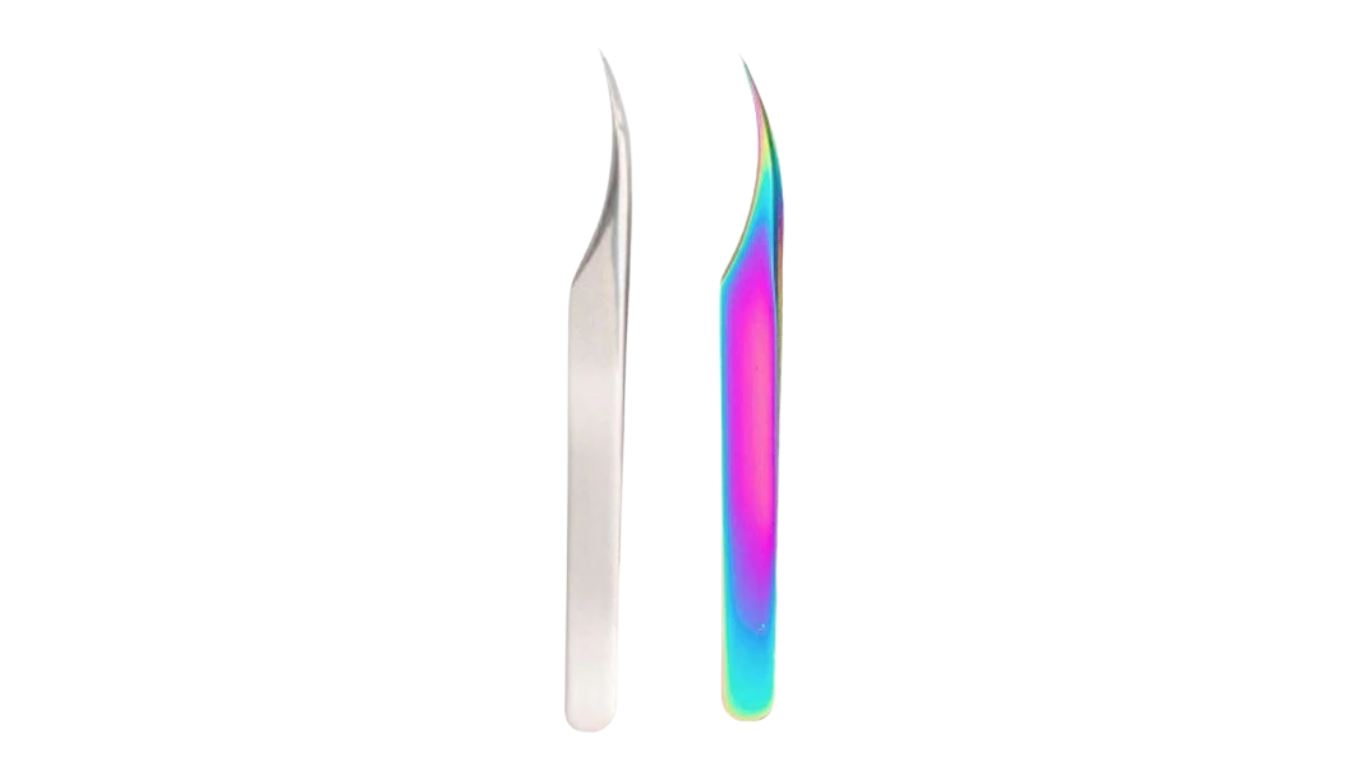 Eyelash Tweezer Curved Dolphin