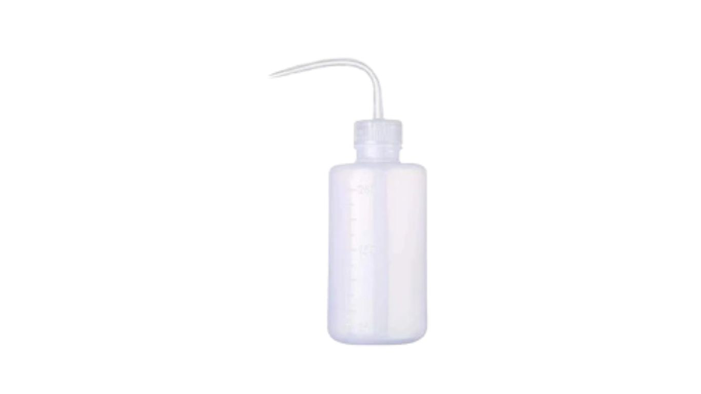 Bottle with curved stem 250ml