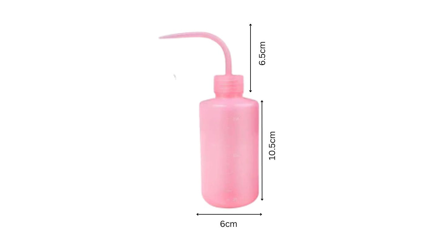 Bottle with curved stem 250ml