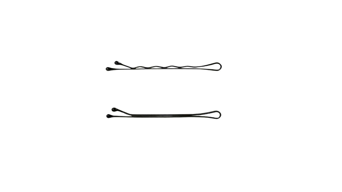 Regular Hair Grips - Black (50's)