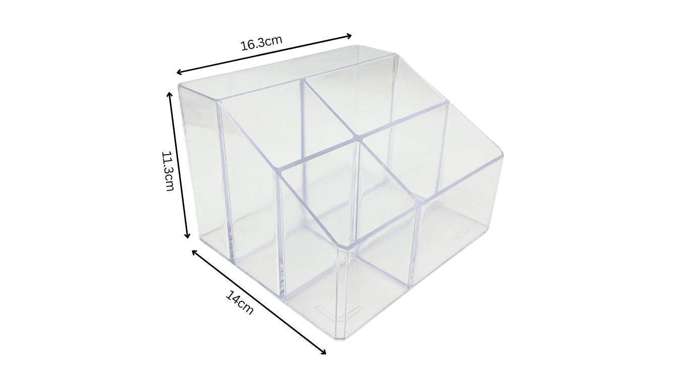 Perspex Tiered Cosmetic Holder (5 compartments)