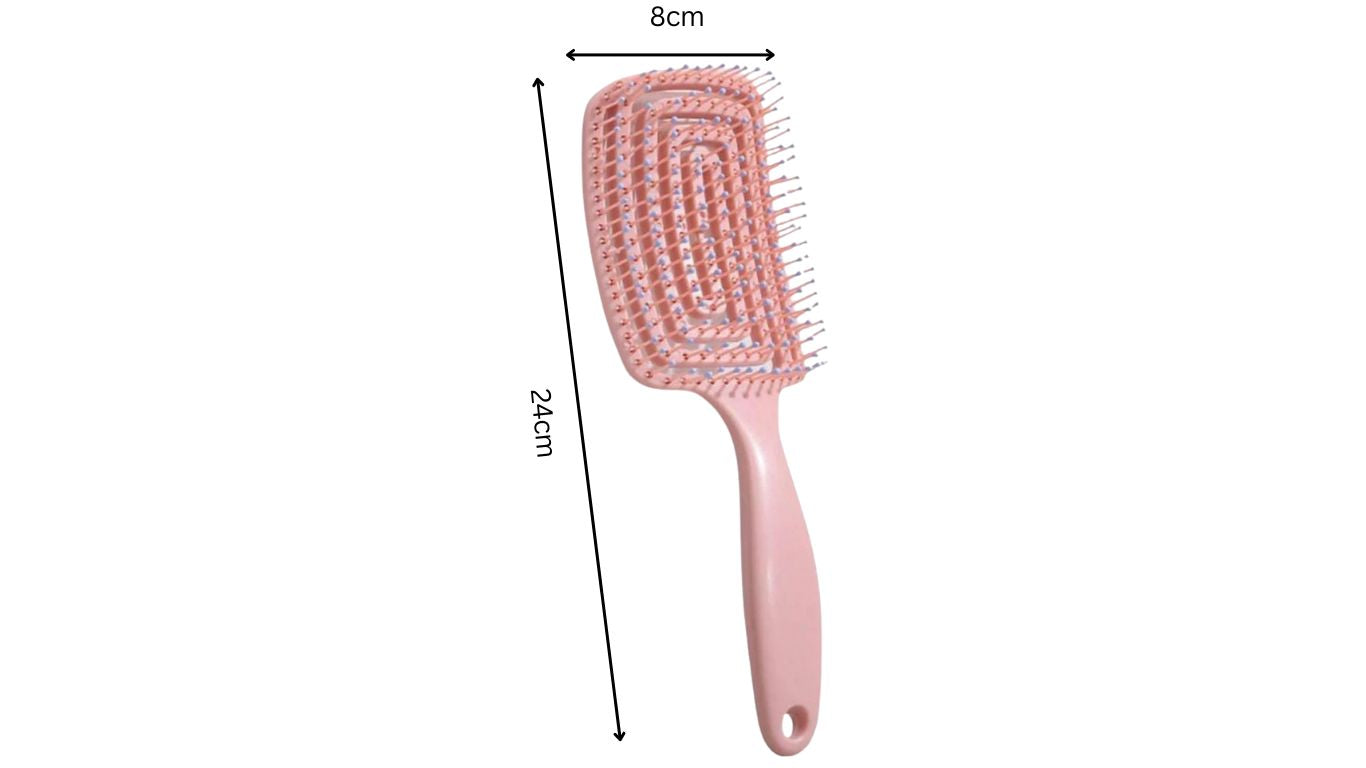 Hollow Detangling Brush - Rectangular