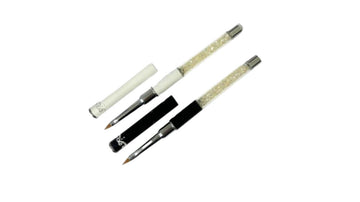 Acrylic Art Brush with Diamante Handle