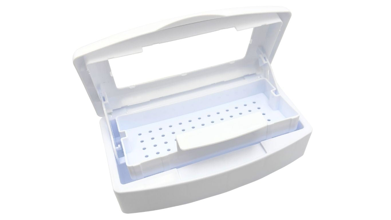 Plastic Sterilizing Tray White