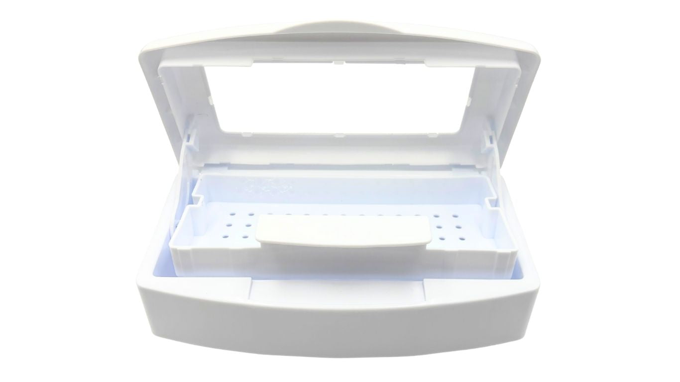 Plastic Sterilizing Tray White