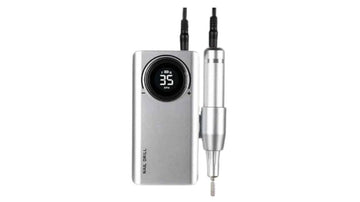 Nail Drill 35000 RPM Rechargeable - Silver