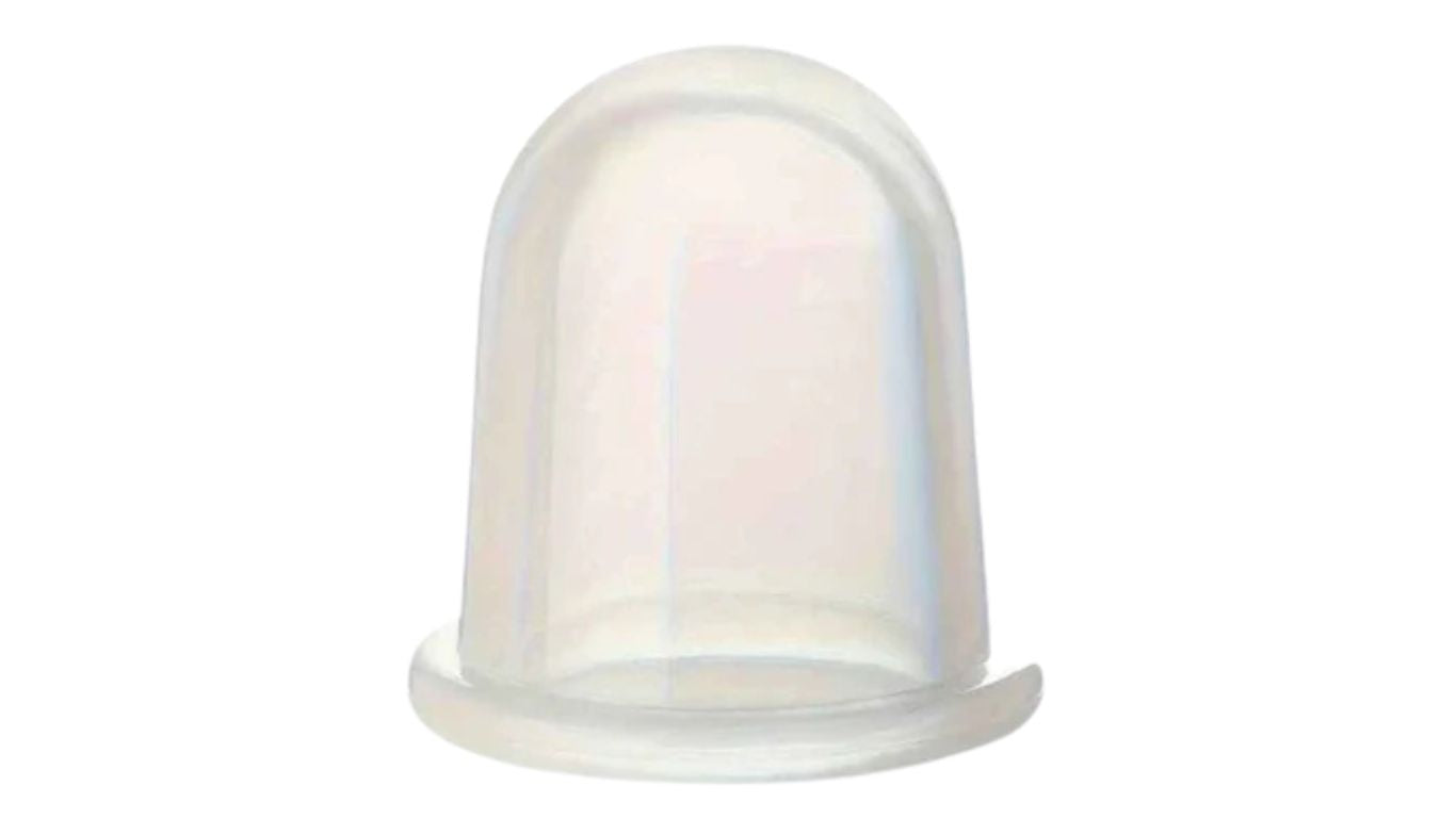 Silicone Cup for Body Cupping - White