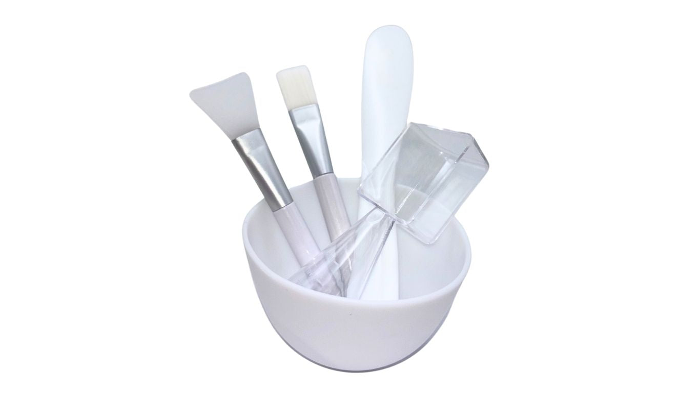Mask Kit - Bowl, spatula, brush, applic.