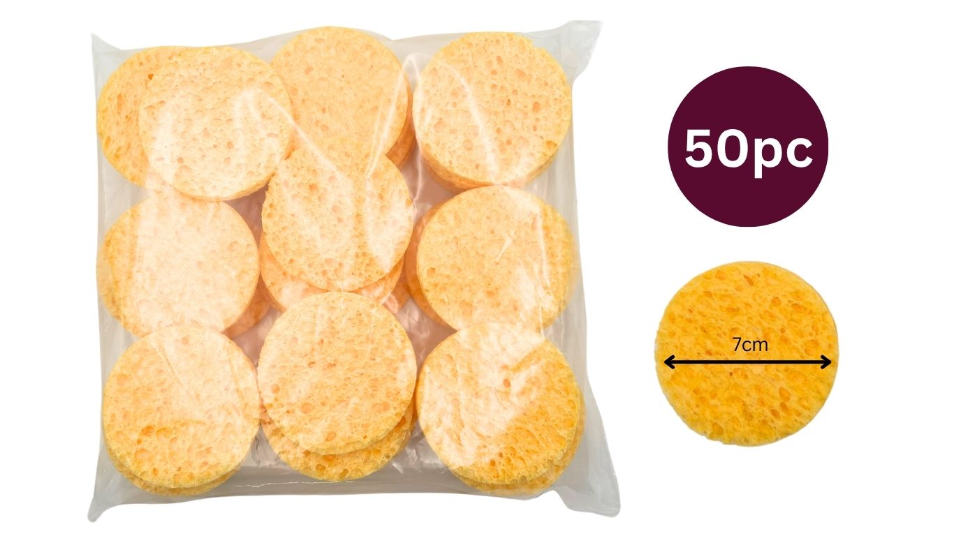 Facial Sponges Cellulose