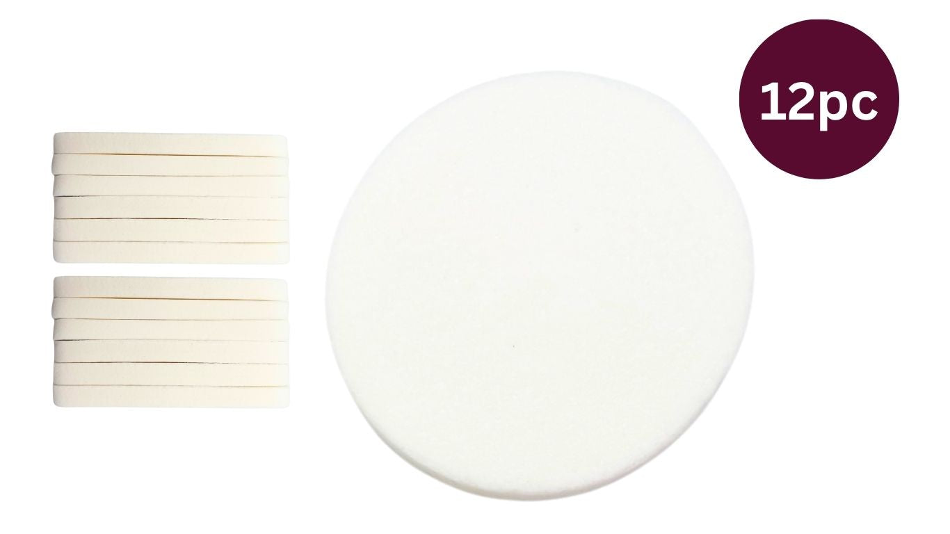 Facial Sponges Compressed