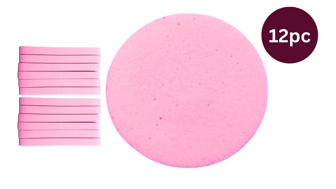 Facial Sponges Compressed