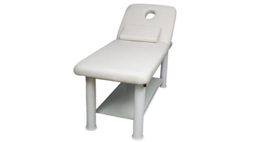 Bed Fixed Metal White 700mm