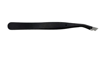 Tweezer Slanted Claw Black 11.5cm