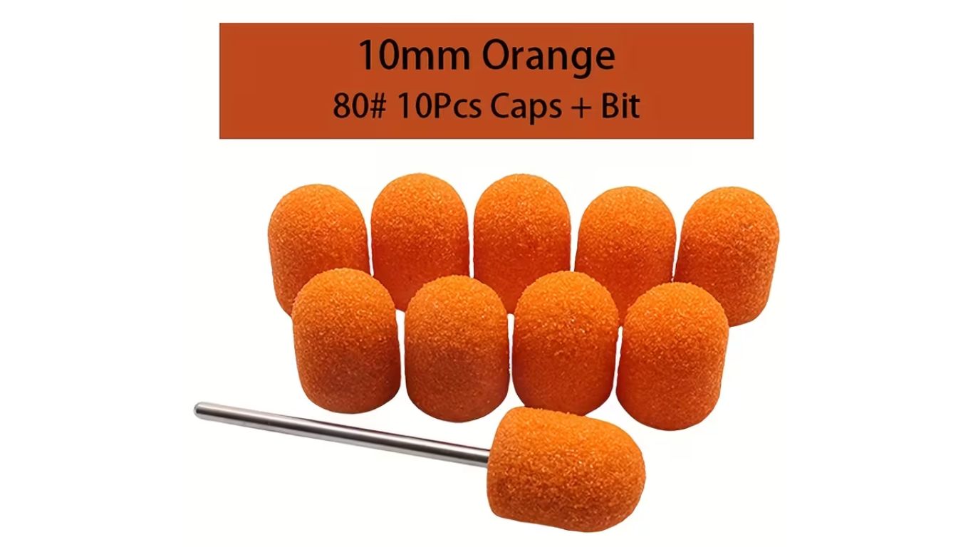 Drill Bit Replacement Grits Pedicure 10pc