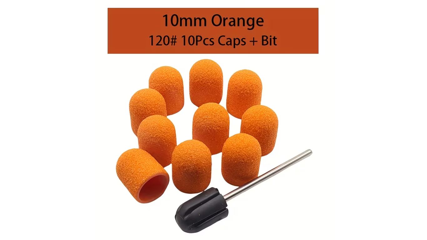 Drill Bit Replacement Grits Pedicure 10pc