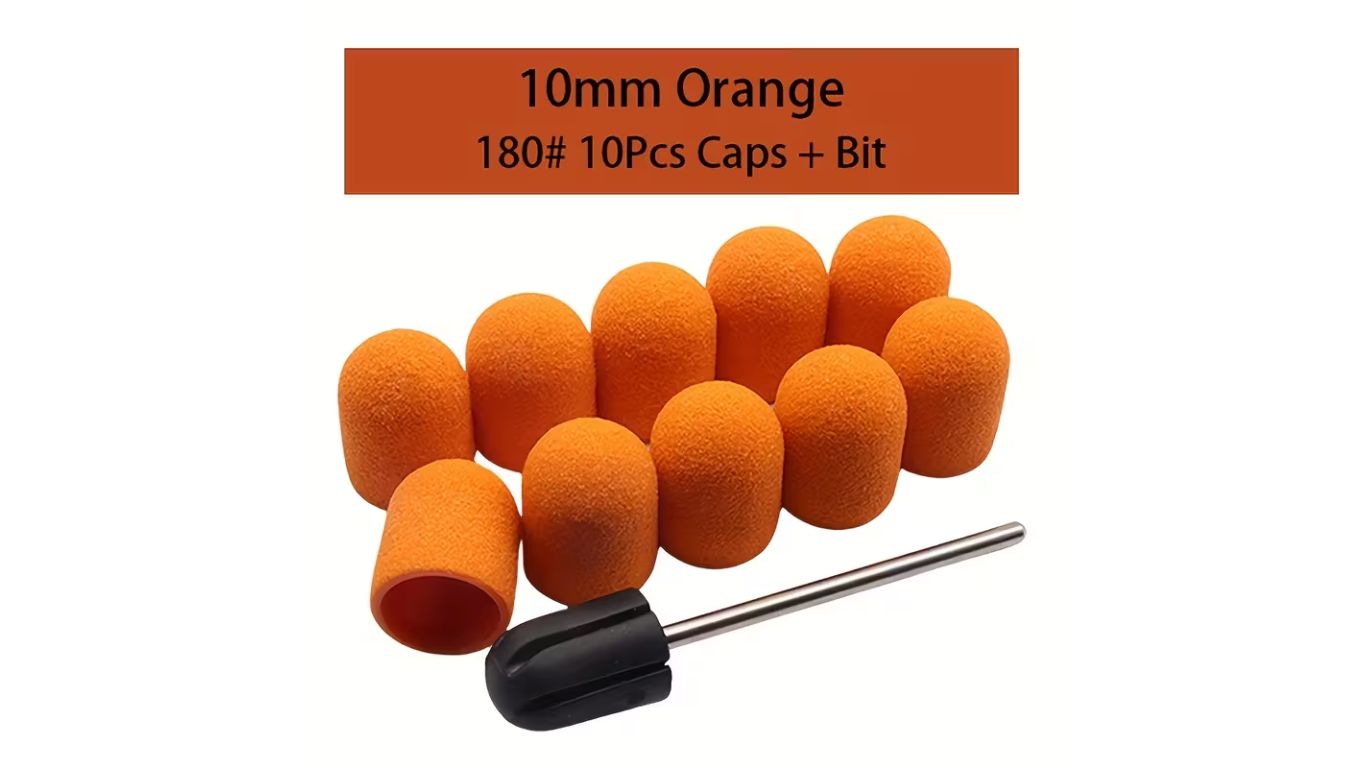 Drill Bit Replacement Grits Pedicure 10pc