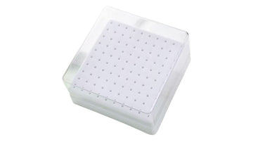 Drill Bit Holder White - 100 hole