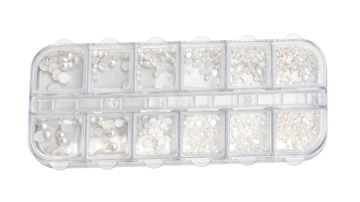 3D Rhinestones for Nail Art - Pearls