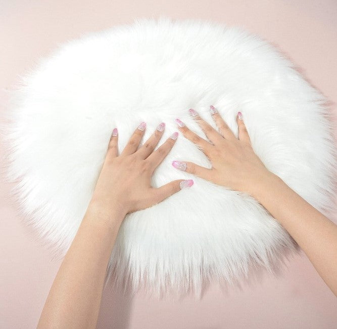 Fluffy Photo Prop - Round