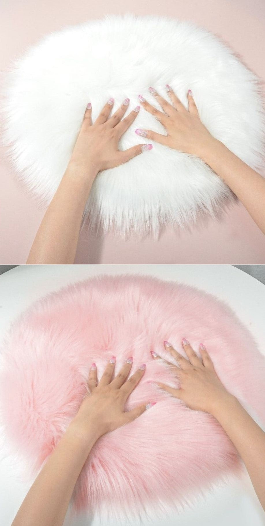 Fluffy Photo Prop - Round