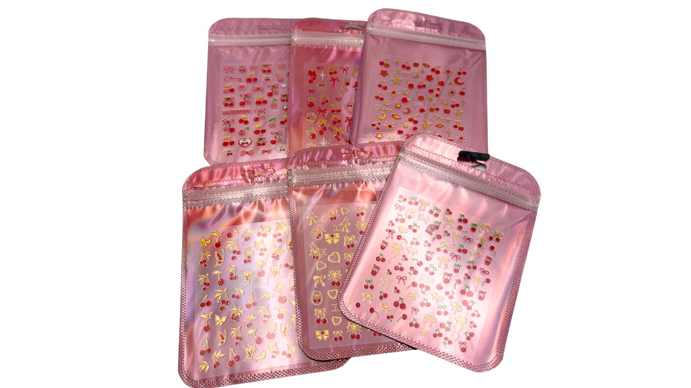 Nail Art Stickers -Cherries (random)
