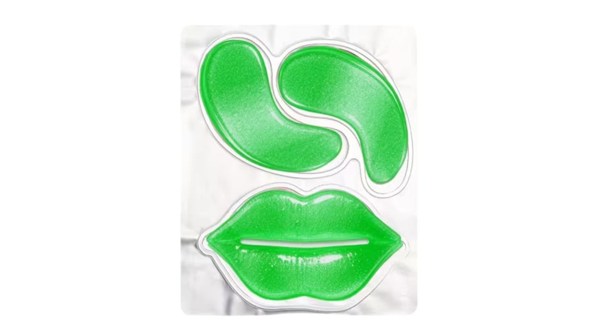 Eye & Lip Mask - Green (Aloe Vera & Collagen)