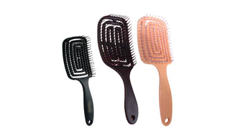 Hollow Detangling Brush - Rectangular