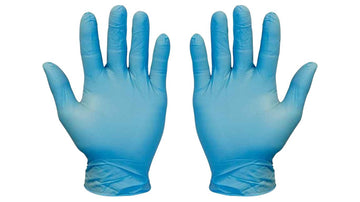 Blue VYNitrile Gloves 100's