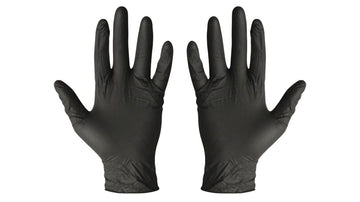 Black VYNitrile Gloves 100's