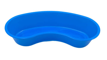 Kidney Bowl Blue Plastic 25cm
