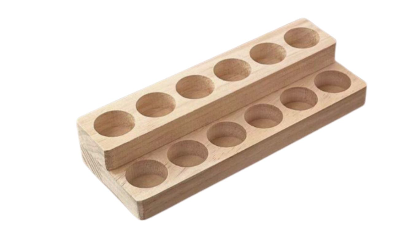 Wooden Stands for Essential Oils