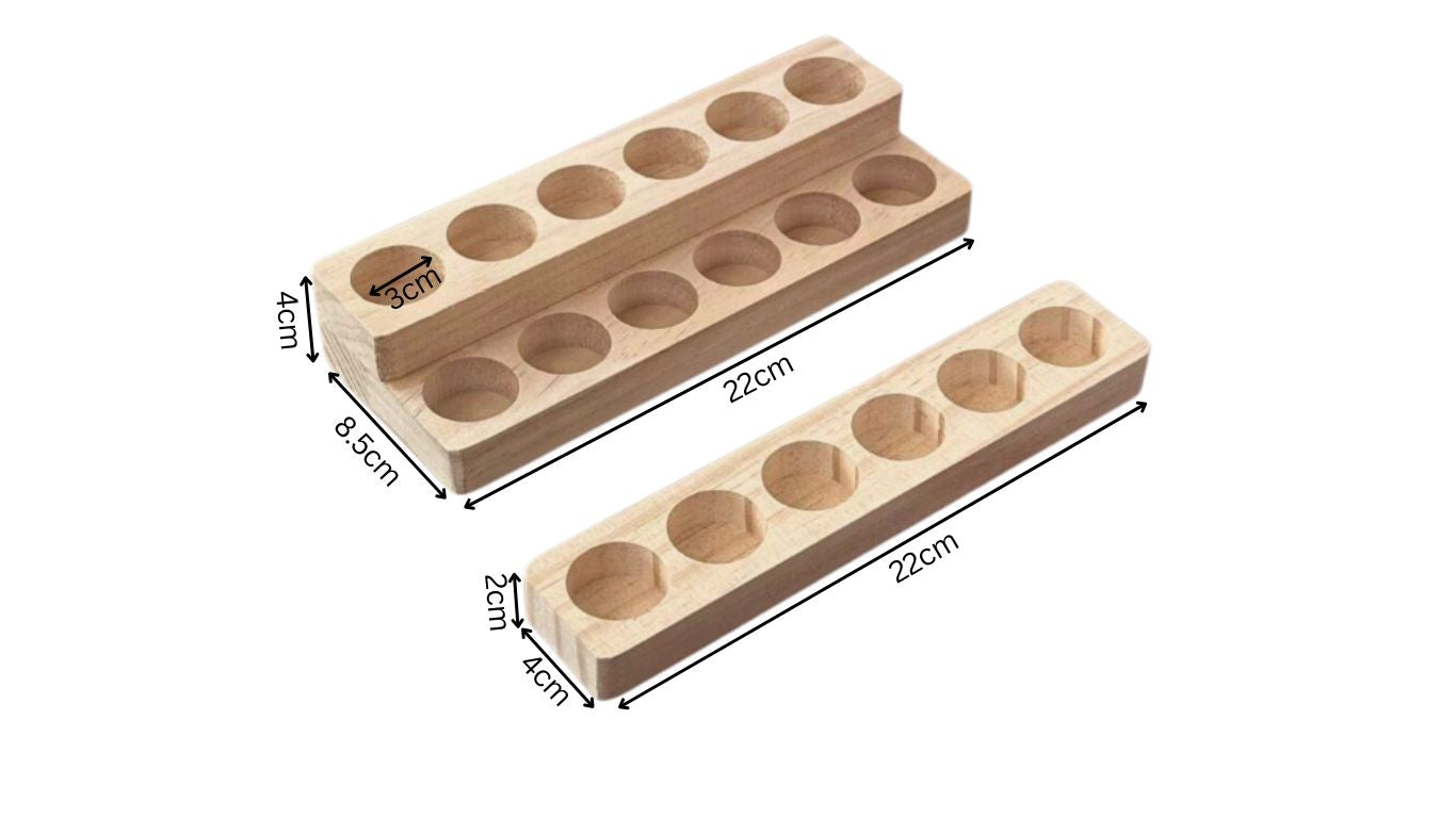 Wooden Stands for Essential Oils