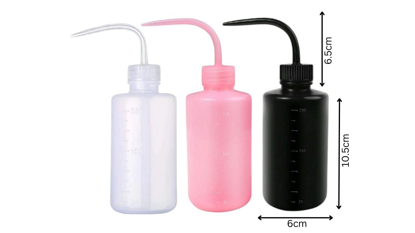 Bottle with curved stem 250ml