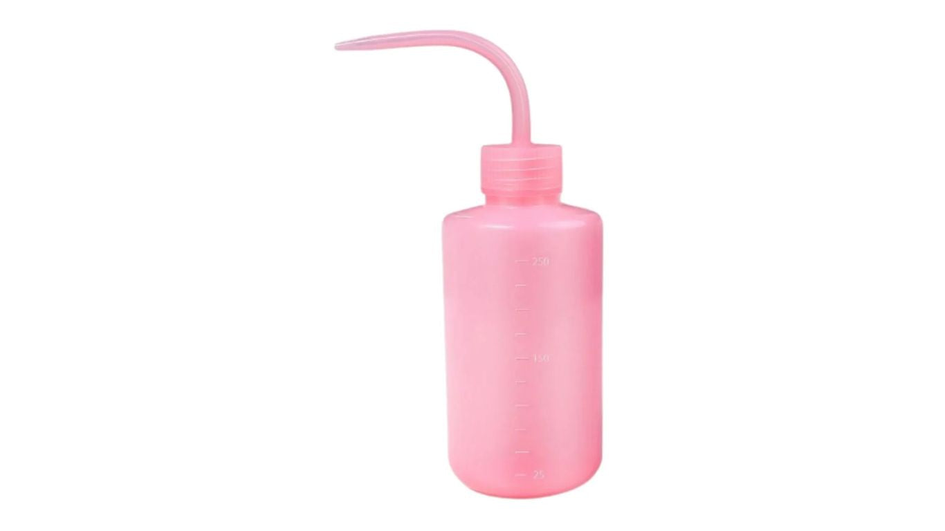 Bottle with curved stem 250ml