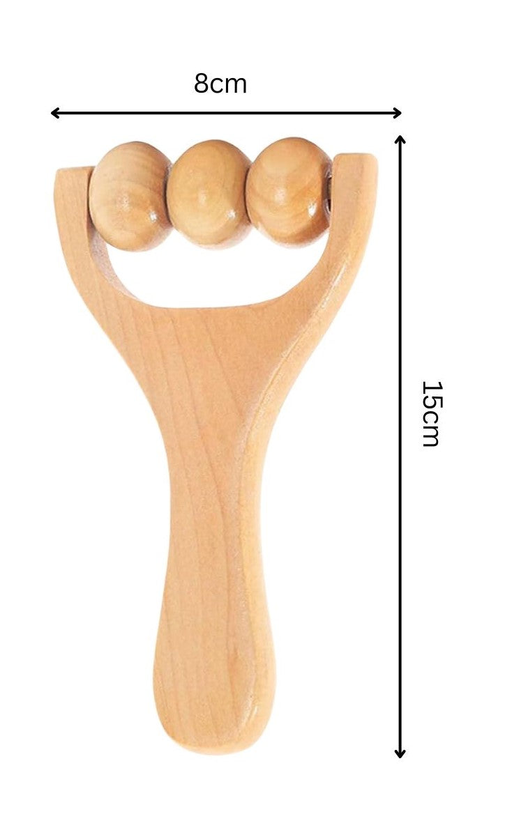 Massage Roller Handheld Wooden