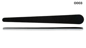 Nail File Black Teardrop 100/180