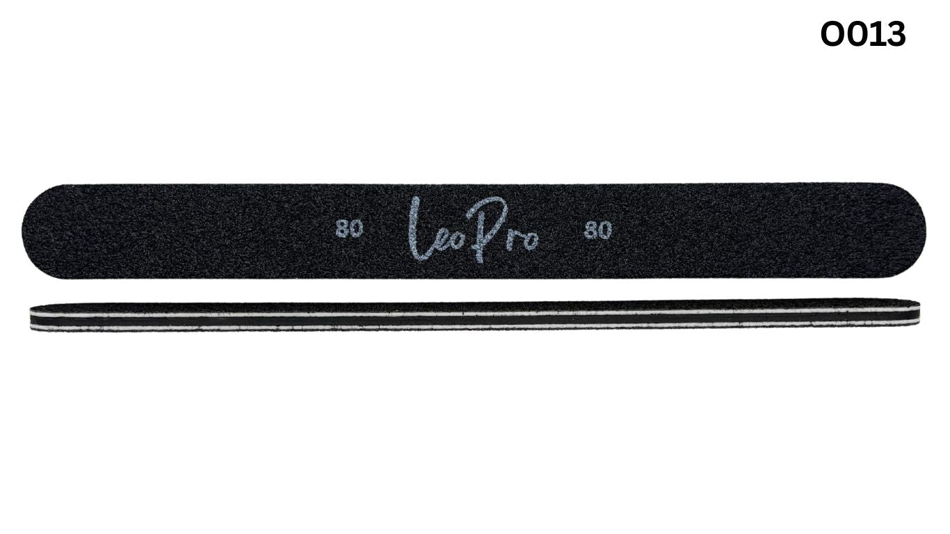 Nail File Black 80/80 Grit
