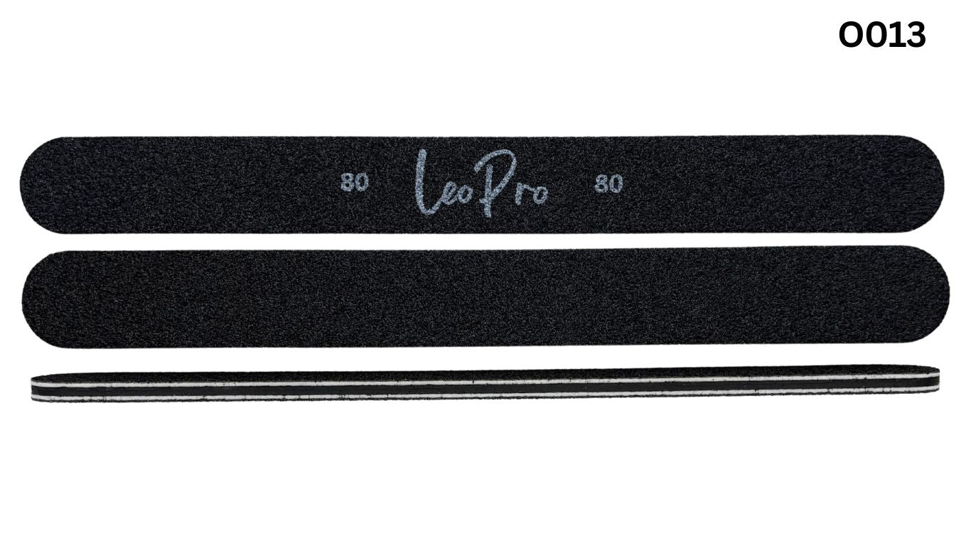 Nail File Black 80/80 Grit