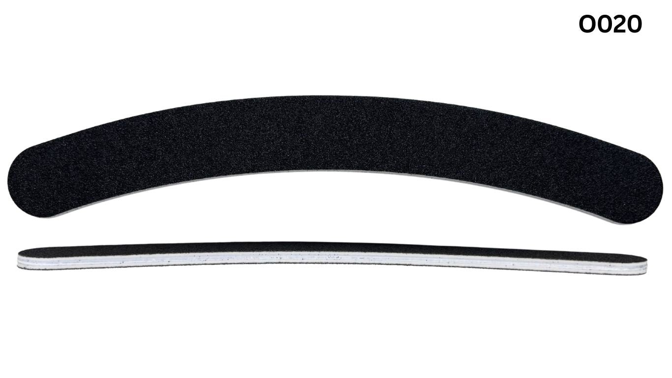 Nail FIle Black Boomerang 100/180 Grit