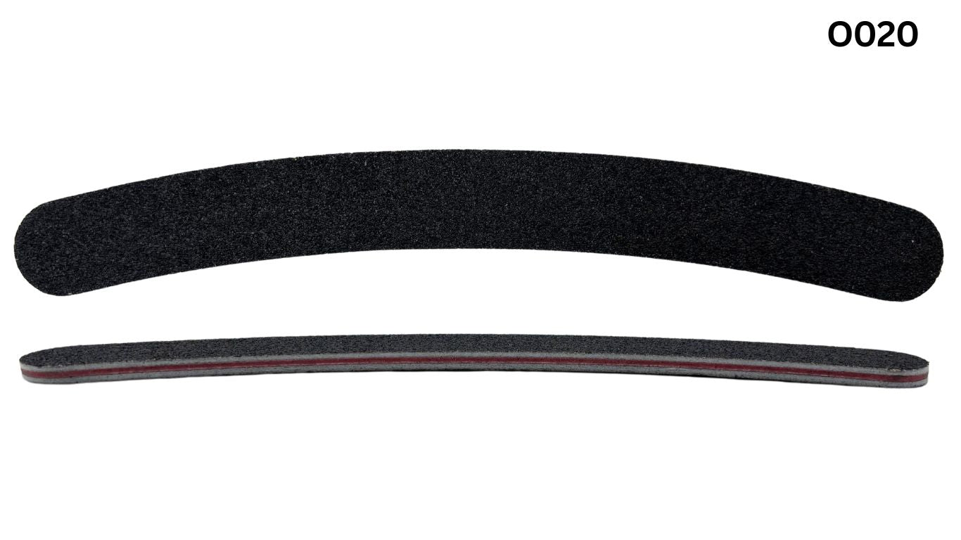 Nail FIle Black Boomerang 100/180 Grit