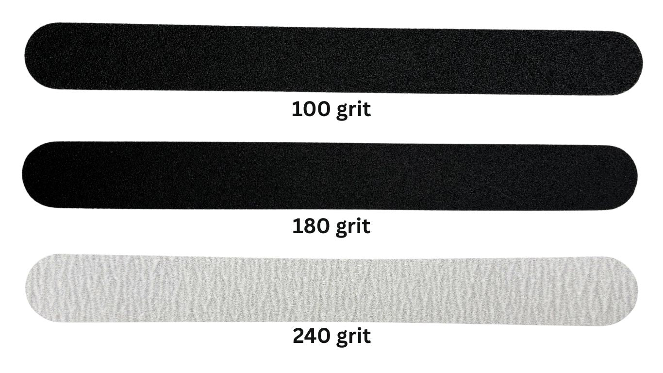 Replacement Grits for Re-usable Nail File Core