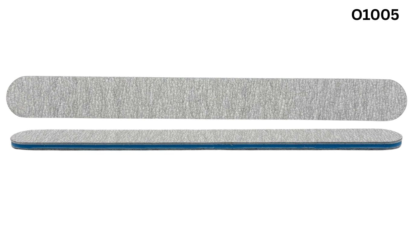 Nail File Straight Zebra (120/24)