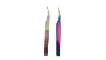Eyelash Tweezer Curved Dolphin